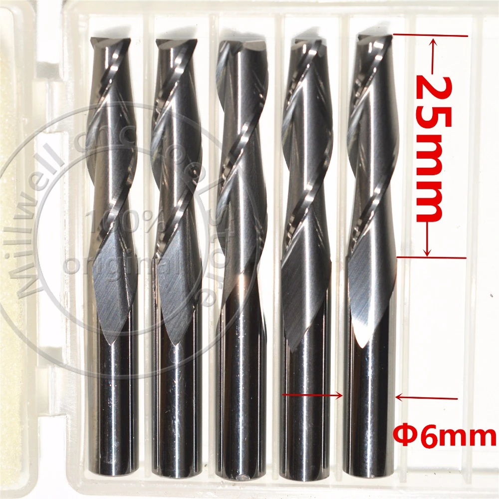 6mm*25mm,Freeshipping,CNC wood tools,carbide End Mill,woodworking insert router bit,Tungsten steel milling ,MDF,PVC,Acrylic,Wood
6mm*25mm,Freeshipping,CNC wood tools,carbide End Mill,woodworking insert router bit,Tungsten steel milling ,MDF,PVC,Acrylic,Wood