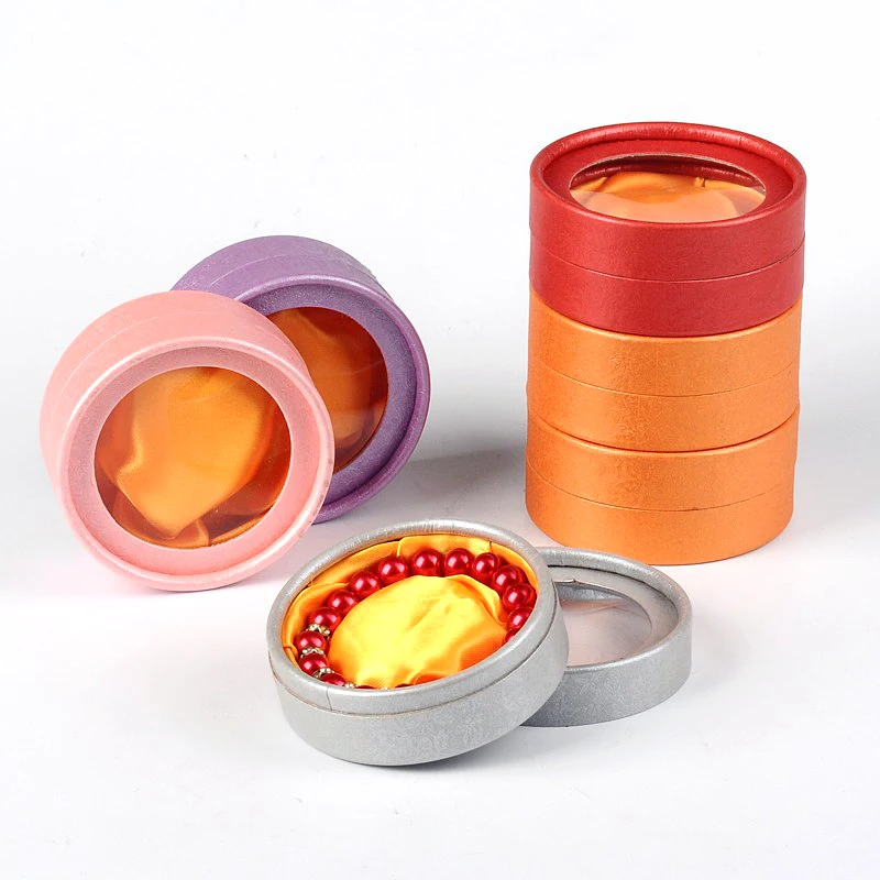 60pcs Cardboard Bracelets Boxes Round Silver 8.5x3.5cm Jewelry Boxes Set Gifts Present Storage Display Boxes For Bracelet
60pcs Cardboard Bracelets Boxes Round Silver 8.5x3.5cm Jewelry Boxes Set Gifts Present Storage Display Boxes For Bracelet