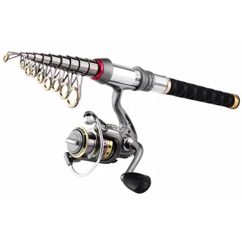 1.3M-2.4M Spinning Fishing Rod Combo FULL KIT Telescopic Fishing Pole Set with Spinning Reel Line Lures Hooks
1.3M-2.4M Spinning Fishing Rod Combo FULL KIT Telescopic Fishing Pole Set with Spinning Reel Line Lures Hooks