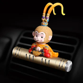 Auto Air Condition Outlet Clip Air Freshener Monkey Emblem Accessories Supplement Lemon Scent Improve Car Interior Fragrance
Auto Air Condition Outlet Clip Air Freshener Monkey Emblem Accessories Supplement Lemon Scent Improve Car Interior Fragrance