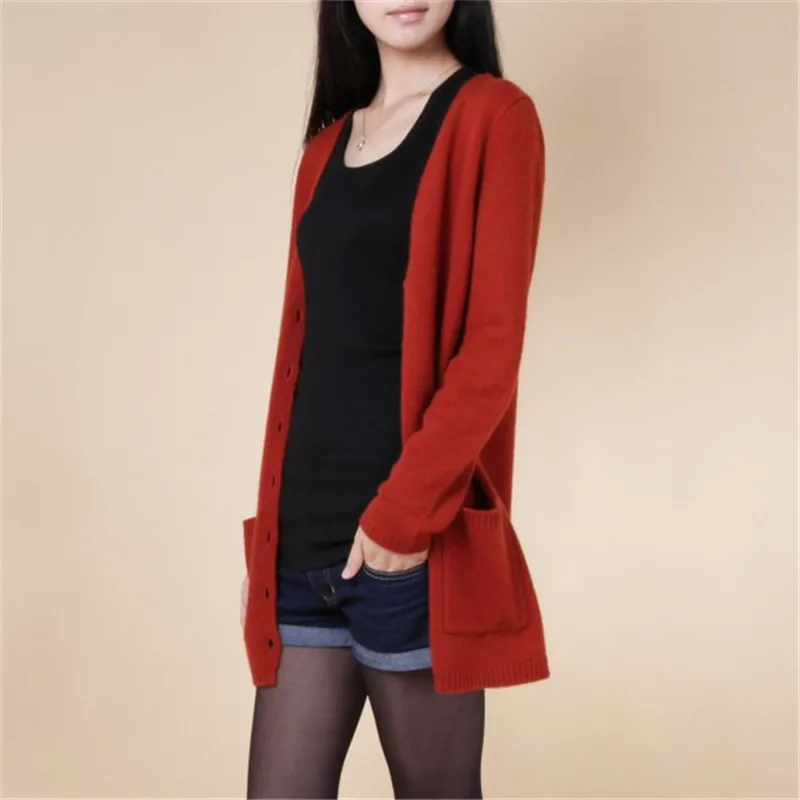 2019 New Women Cardigan Coat Spring Autumn Long Knitted Cardigans Sweaters Solid Slim Female Outerwear Coat With Pockets AA564
2019 New Women Cardigan Coat Spring Autumn Long Knitted Cardigans Sweaters Solid Slim Female Outerwear Coat With Pockets AA564