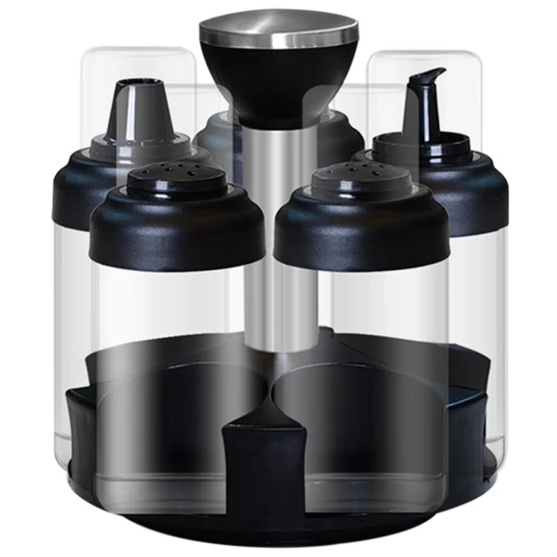 New 7Pcs Condiment Set Pepper And Salt Cruet Plastic Kitchen Spice Rack Set With Spice Jar Seasoning Box,Kitchen Utensils Seas
New 7Pcs Condiment Set Pepper And Salt Cruet Plastic Kitchen Spice Rack Set With Spice Jar Seasoning Box,Kitchen Utensils Seas