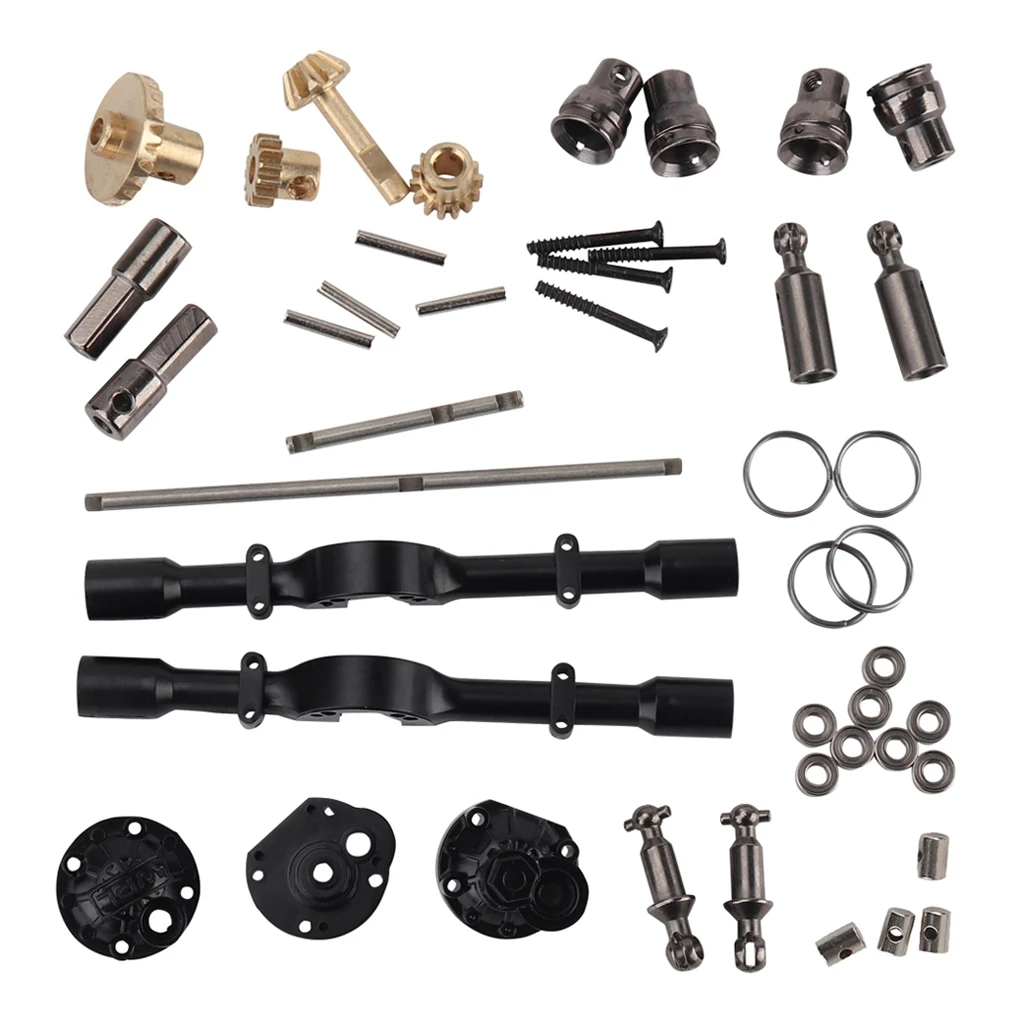 Metal Centre Axle Spare Parts for WPL B14 B16 MN90 6WD RC Military Trucks