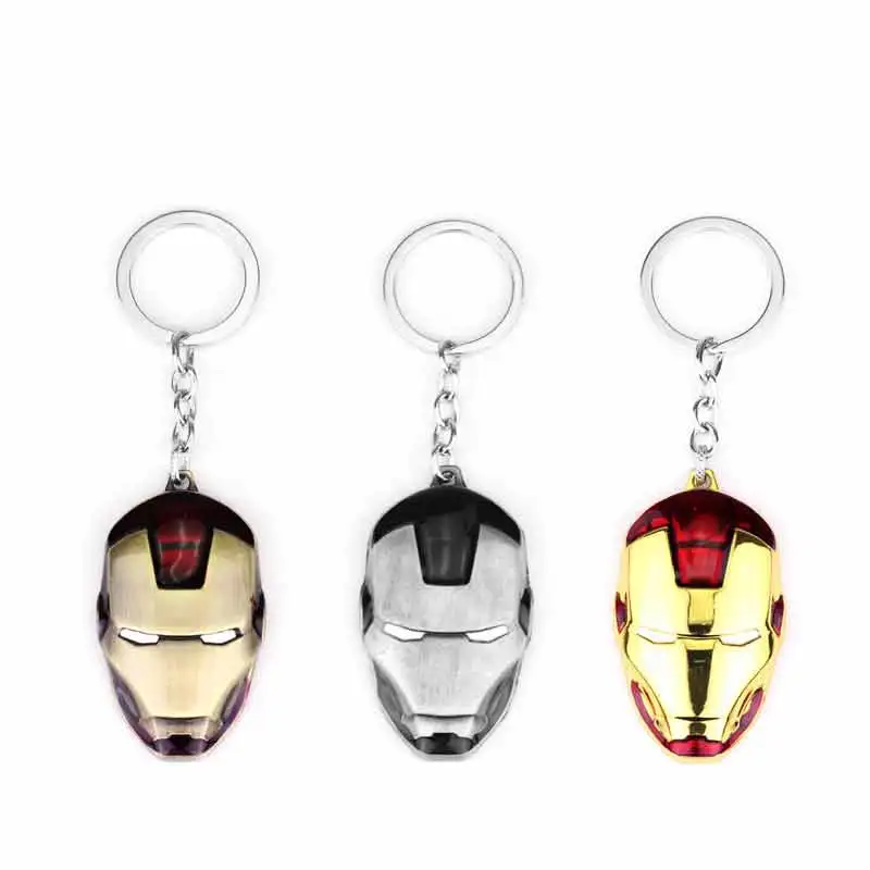 Marvel Super Hero The Avengers Iron Man Mask Metal Pendent Keychain Keyring High Quality Gift For Fans Llaveros Movie Jewelry
Marvel Super Hero The Avengers Iron Man Mask Metal Pendent Keychain Keyring High Quality Gift For Fans Llaveros Movie Jewelry