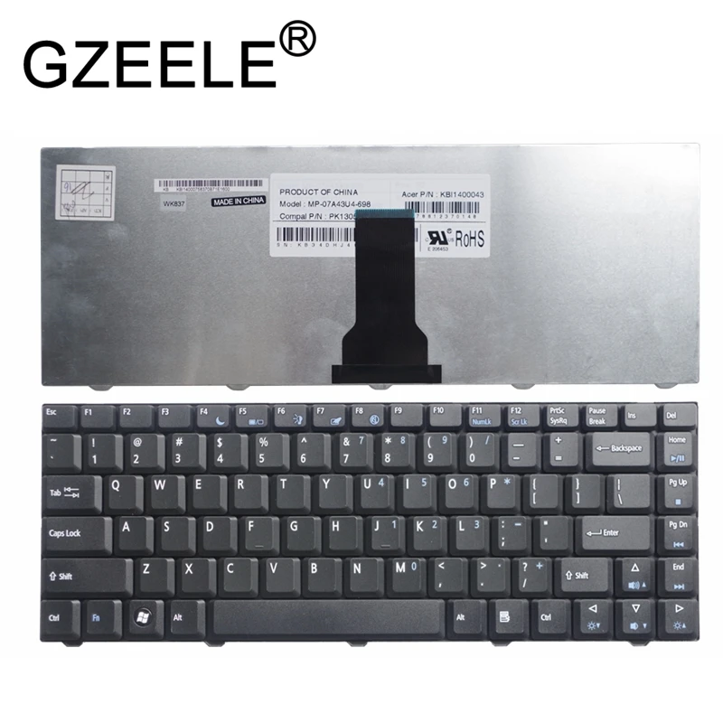 Клавиатура GZEELE для ноутбука Acer Emachine E520, E720, D520, D720, MP-07A43U4-698, PK130580100, KBI1400043, английская раскладка
Клавиатура GZEELE для ноутбука Acer Emachine E520, E720, D520, D720, MP-07A43U4-698, PK130580100, KBI1400043, английская раскладка