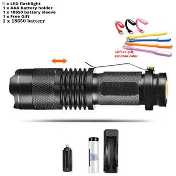 MINI High Power tactical LED Flashlight XM-L2 T6 L2 Self defense Flashlight torch lanterna for Hunting Bike light lamp
MINI High Power tactical LED Flashlight XM-L2 T6 L2 Self defense Flashlight torch lanterna for Hunting Bike light lamp