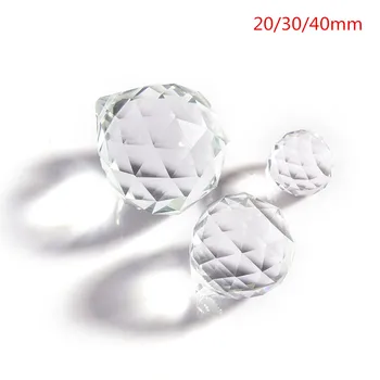 1Pcs Clear 30mm Crystal Ball Prism Faceted Glass Chandelier Parts Hanging Pendant Lighting Ball Suncatcher Home Decor
1Pcs Clear 30mm Crystal Ball Prism Faceted Glass Chandelier Parts Hanging Pendant Lighting Ball Suncatcher Home Decor