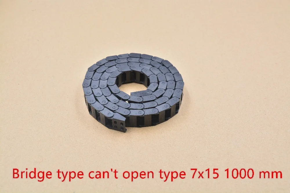 bridge type can't open plastic 7mmx15mm drag chain with end connector length 1000mm engraving machine cable CNC router 1pcs
bridge type can't open plastic 7mmx15mm drag chain with end connector length 1000mm engraving machine cable CNC router 1pcs