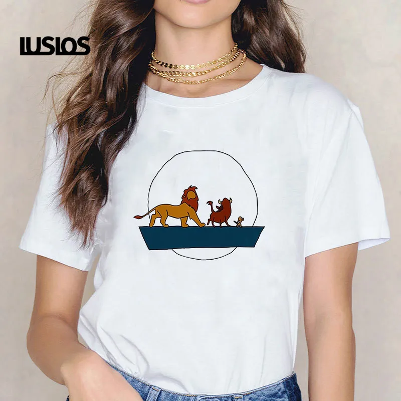 LUSLOS Best Friends Cute Lion Print Female T Shirt Summer Women Short Sleeve Caual O-neck Tee Tops Fashion Streetwear Cartoon T
LUSLOS Best Friends Cute Lion Print Female T Shirt Summer Women Short Sleeve Caual O-neck Tee Tops Fashion Streetwear Cartoon T