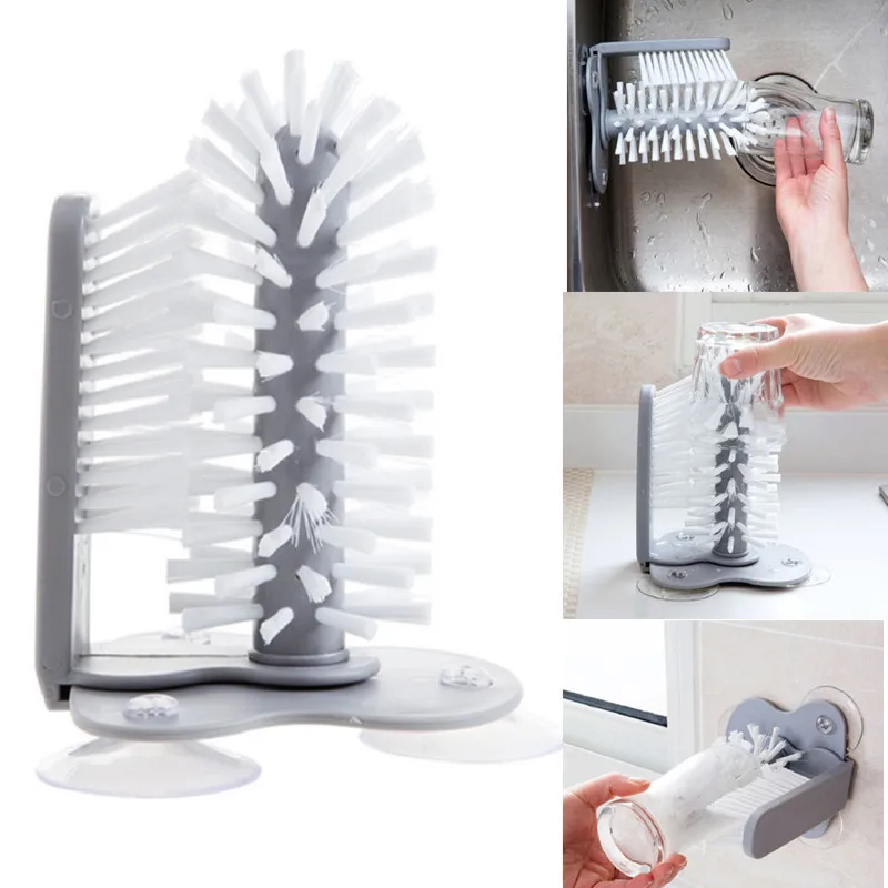 Glass Cleaner Creative Bottles Brush Sink Stand Drink Water Cup Scrubber Mug Suction Kitchen Bottle Cup Cleaner Magic Fur Brush
Glass Cleaner Creative Bottles Brush Sink Stand Drink Water Cup Scrubber Mug Suction Kitchen Bottle Cup Cleaner Magic Fur Brush