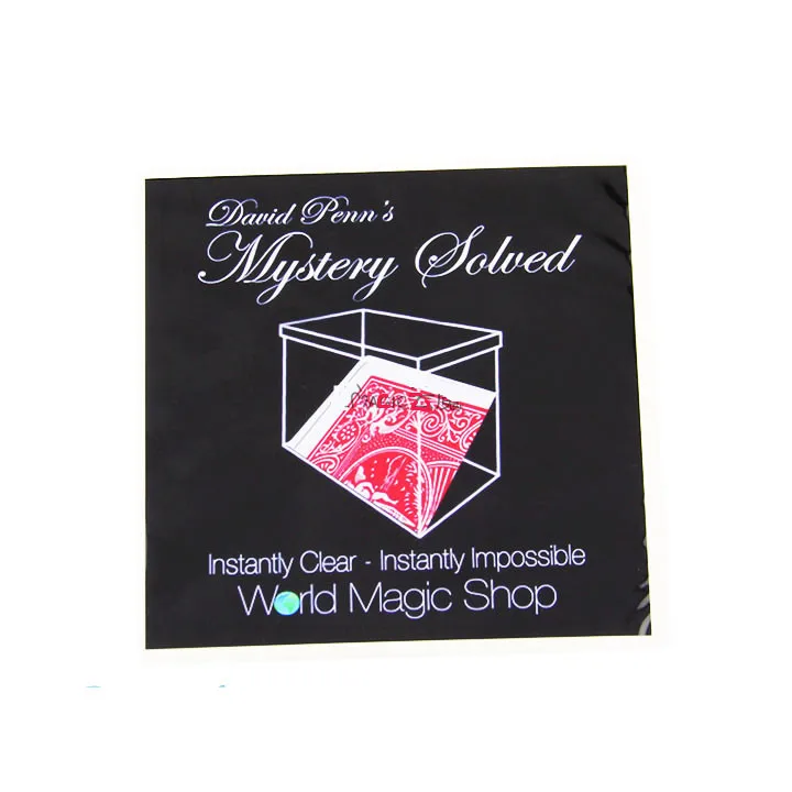 David Penn's Mystery Solved - Magic tricks,Card Magic,Close Up,Illusion,Fun,Mentalism,Gimmick
David Penn's Mystery Solved - Magic tricks,Card Magic,Close Up,Illusion,Fun,Mentalism,Gimmick