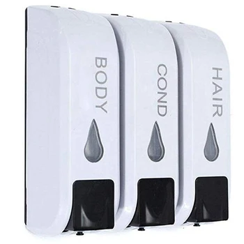 Triple Shower Soap Dispenser Wall Mounted Liquid Soap Shampoo Dispenser Washing Lotion For Bathroom
Triple Shower Soap Dispenser Wall Mounted Liquid Soap Shampoo Dispenser Washing Lotion For Bathroom