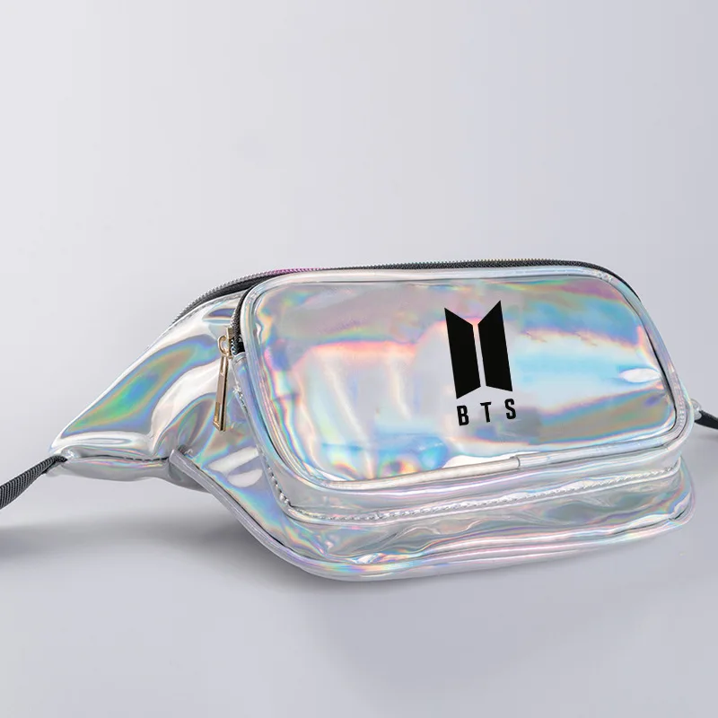 KPOP BTS BT21 fanny pack 2019 New Fashion Women Bag Belt chest Bag Laser waist Packs free shipping
KPOP BTS BT21 fanny pack 2019 New Fashion Women Bag Belt chest Bag Laser waist Packs free shipping