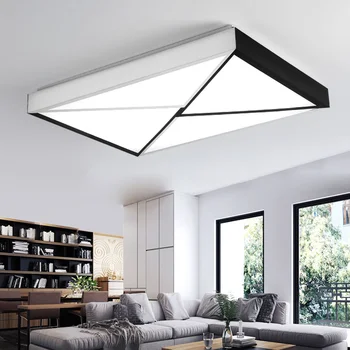 Fashion black white ceiling lamp led simple modern lamps bedroom ceiling lights rectangular atmospheric living room LU8091652
Fashion black white ceiling lamp led simple modern lamps bedroom ceiling lights rectangular atmospheric living room LU8091652