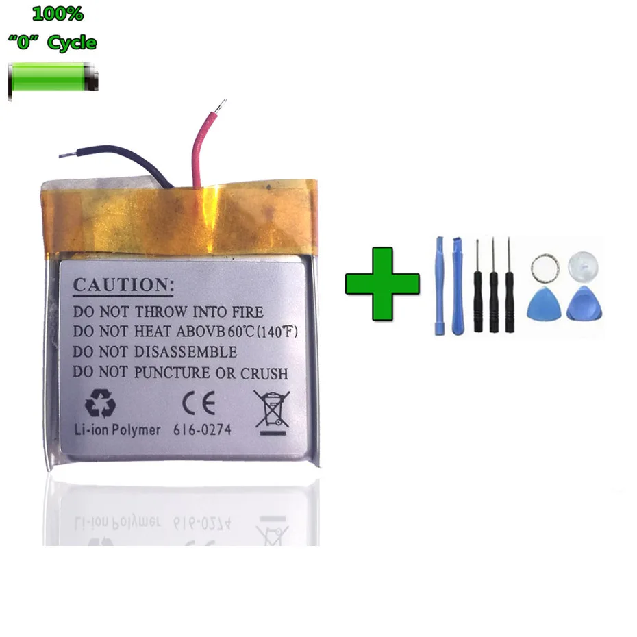 120mAh Big Replacement Battery for Apple iPOD for Shuffle 2nd Generation 2 Shuffle2 616-0274 G2 G3 3 Accumulator Batterie AKKU
120mAh Big Replacement Battery for Apple iPOD for Shuffle 2nd Generation 2 Shuffle2 616-0274 G2 G3 3 Accumulator Batterie AKKU