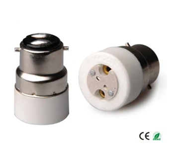 B22 to MR16 Light Socket adapter B22 to Gu5.3 lamp holder converter, CE Rohs,Ceramic, Install MR16 Spotlight into B22 Socket
B22 to MR16 Light Socket adapter B22 to Gu5.3 lamp holder converter, CE Rohs,Ceramic, Install MR16 Spotlight into B22 Socket