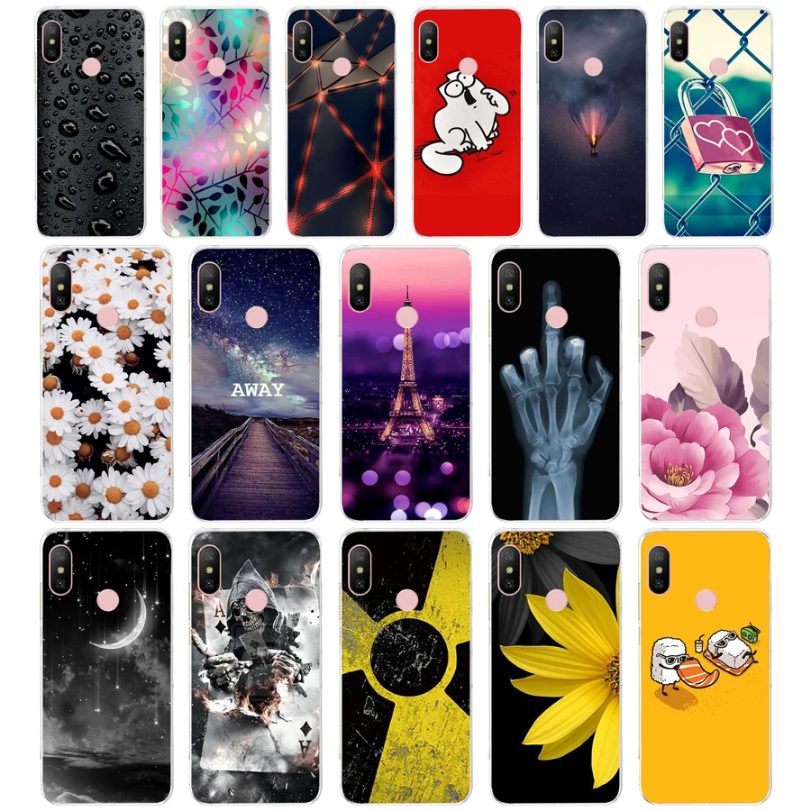 K silicone Cover For Xiaomi MI A2 LITE Case Full Protection Soft tpu Back Cover Phone Cases For Xiomi MI A2 LITE bumper Coque
K silicone Cover For Xiaomi MI A2 LITE Case Full Protection Soft tpu Back Cover Phone Cases For Xiomi MI A2 LITE bumper Coque