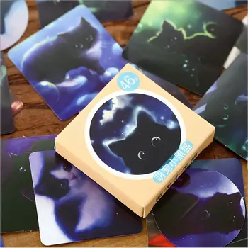 46Pcs/Pack Cute Pet Night Black Cat Label Stickers Decorative Stationery Stickers Scrapbooking DIY Diary Album Stickers
46Pcs/Pack Cute Pet Night Black Cat Label Stickers Decorative Stationery Stickers Scrapbooking DIY Diary Album Stickers