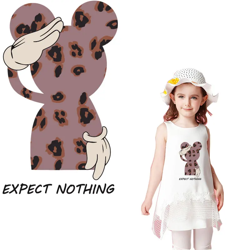 fashion leopard print mickey patches for clothing cartoon thermal stickers iron on patch diy heat transfer press patch vetement
fashion leopard print mickey patches for clothing cartoon thermal stickers iron on patch diy heat transfer press patch vetement