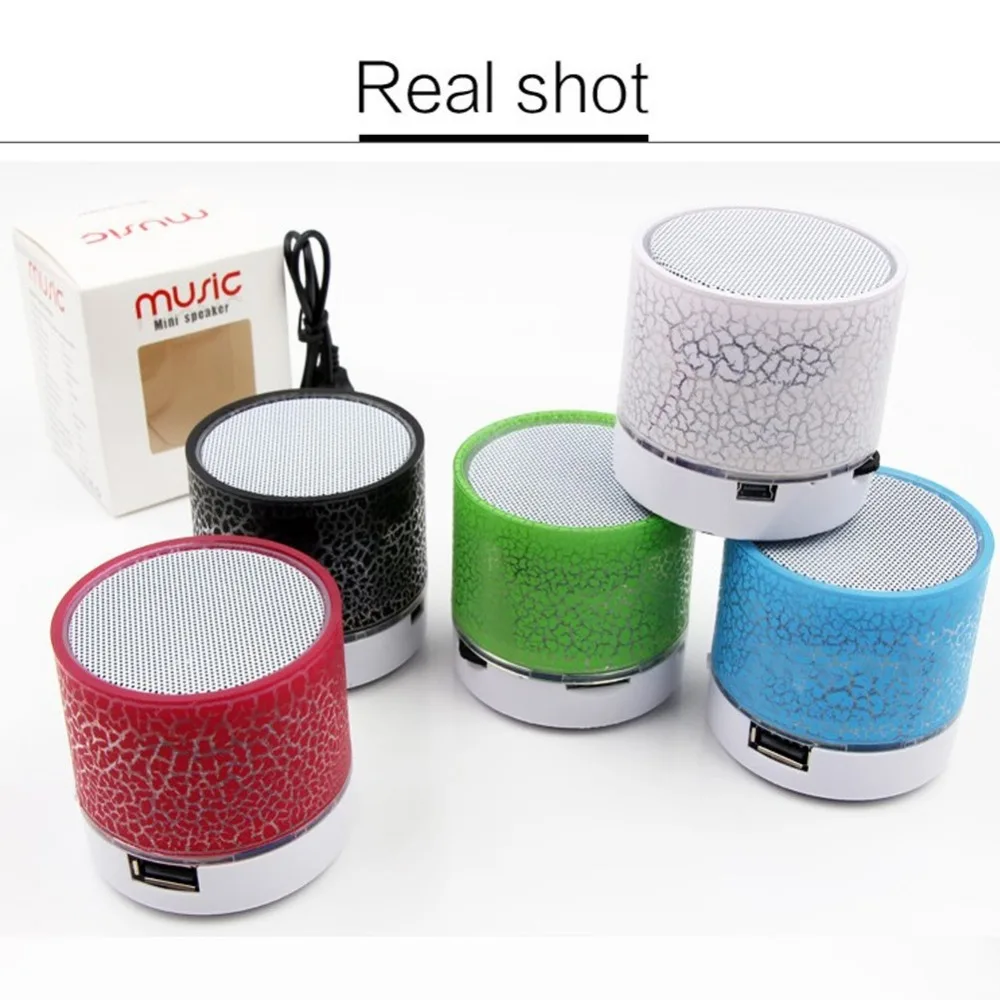 Portable Colorful LED Light-up Mini Bluetooth Speaker A Wireless Bluetooth Small Radio With USB Music Speaker + TF Card
Portable Colorful LED Light-up Mini Bluetooth Speaker A Wireless Bluetooth Small Radio With USB Music Speaker + TF Card