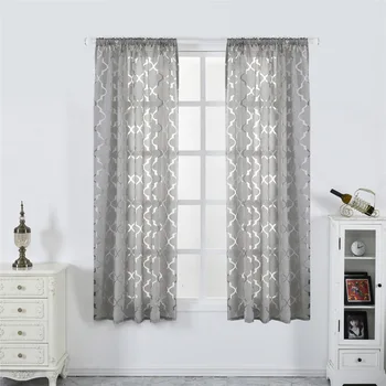 Solid Geometric Hollow Out Sheer Curtains Bedroom Living Room Kitchen Drape Valance Window Curtain cortinas dormitorio serape
Solid Geometric Hollow Out Sheer Curtains Bedroom Living Room Kitchen Drape Valance Window Curtain cortinas dormitorio serape