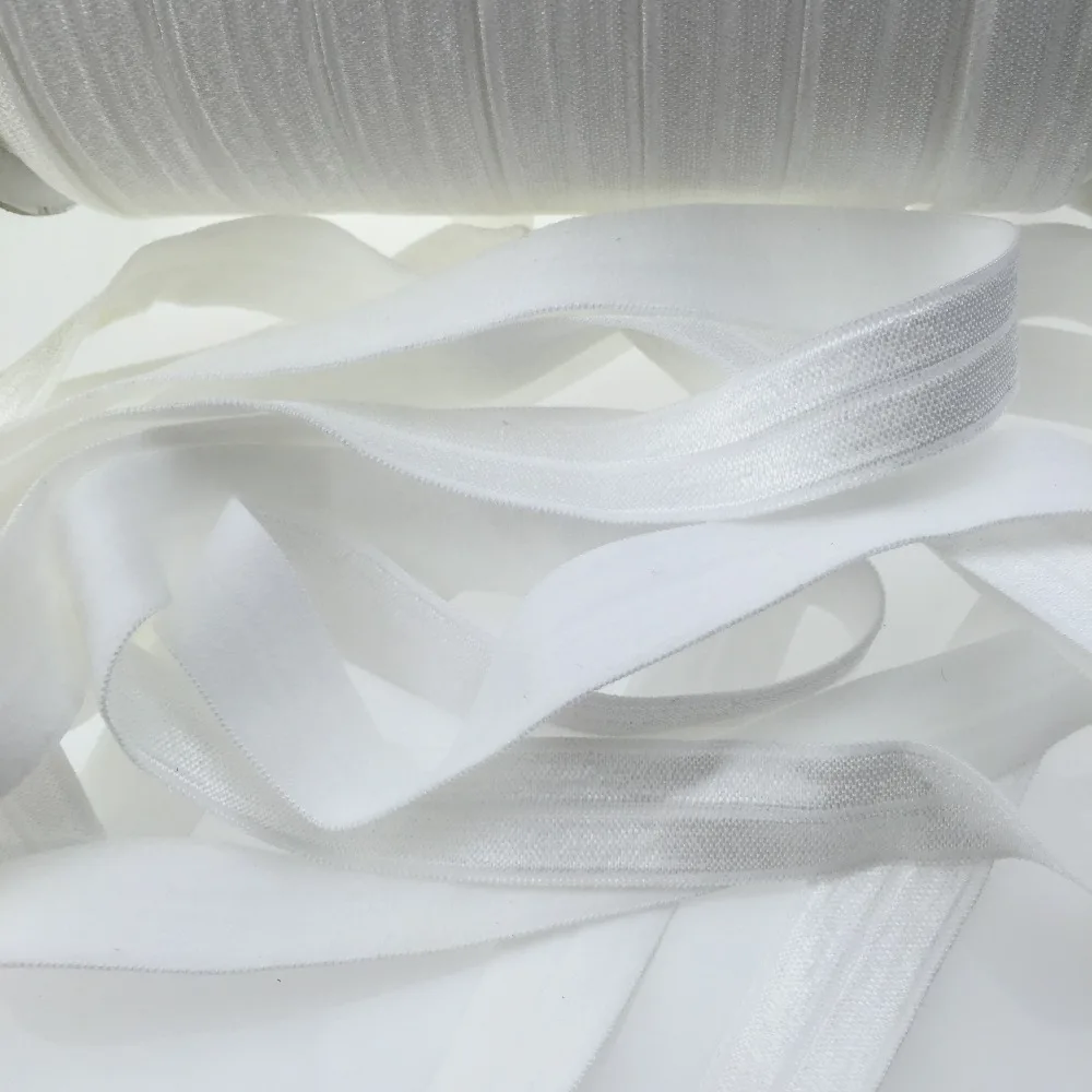Fold Over Elastic 30yards 5/8 inch FOE - Shiny for elastic Headbands Hair Ties Hairbow white color fold over Elastic
Fold Over Elastic 30yards 5/8 inch FOE - Shiny for elastic Headbands Hair Ties Hairbow white color fold over Elastic