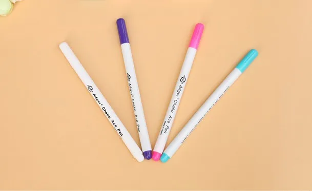 sewing pen SINGLE TIP, only Violet ,AUTO VANISHING AIR ERASABLE PEN used for Marking on the the fabric and disappear by itself
sewing pen SINGLE TIP, only Violet ,AUTO VANISHING AIR ERASABLE PEN used for Marking on the the fabric and disappear by itself