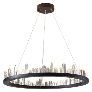Modern Light LED Restaurant Crystal Pendant Lights Bedroom Living Room Living Room Hotel Lobby Pendant Lamps Lighting Decoration
Modern Light LED Restaurant Crystal Pendant Lights Bedroom Living Room Living Room Hotel Lobby Pendant Lamps Lighting Decoration