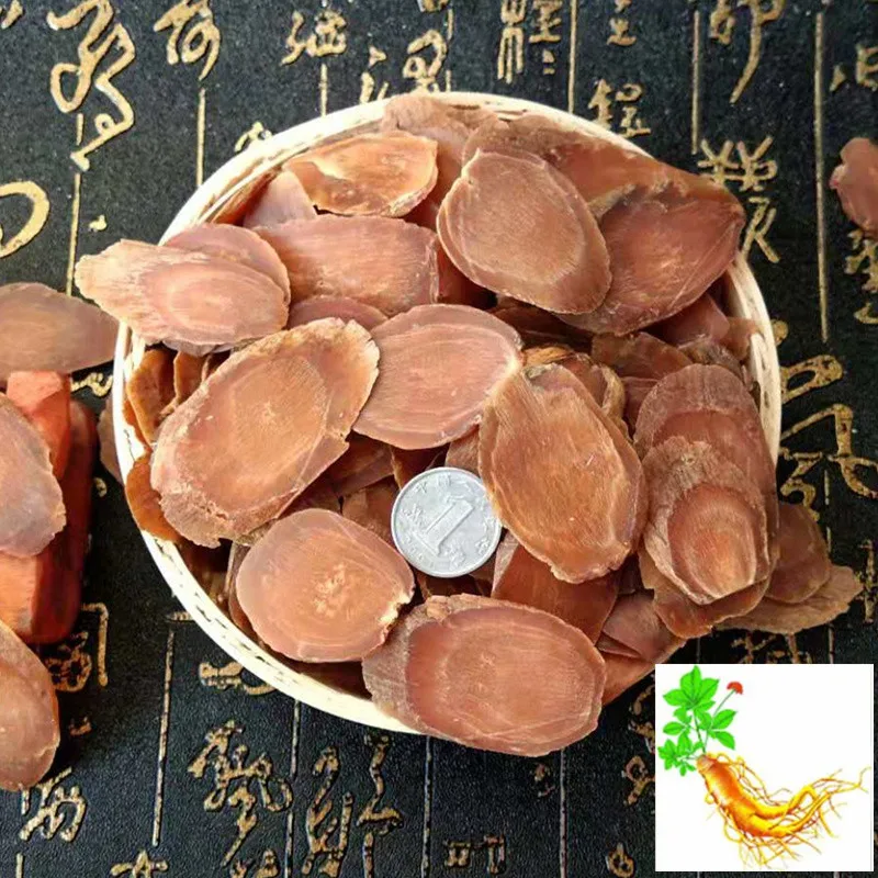 Dried Korean Red Ginseng Root Slices 8 Years Changbai Mountain Enhance Immunity Herb Korean Red Ginseng Sliced
Dried Korean Red Ginseng Root Slices 8 Years Changbai Mountain Enhance Immunity Herb Korean Red Ginseng Sliced