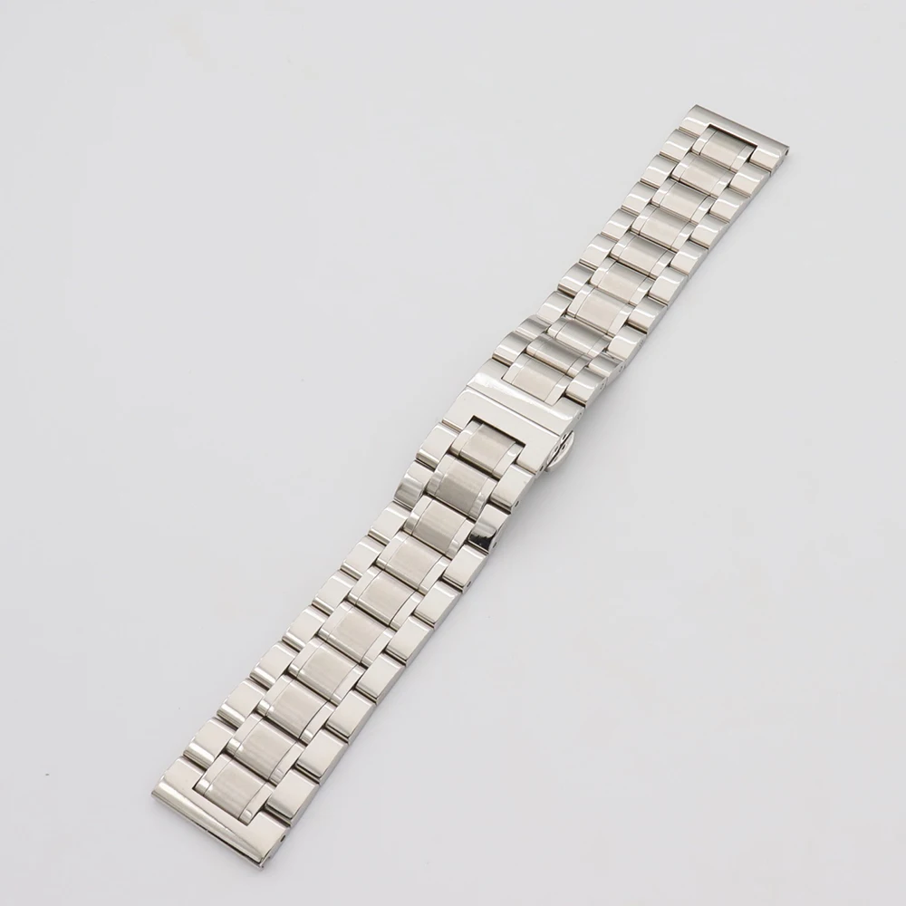 18 20 22 24mm Silver Stainless Steel Bracelet Wristband Exchange Watchband With Dual Push Butterfly Clasp 
18 20 22 24mm Silver Stainless Steel Bracelet Wristband Exchange Watchband With Dual Push Butterfly Clasp