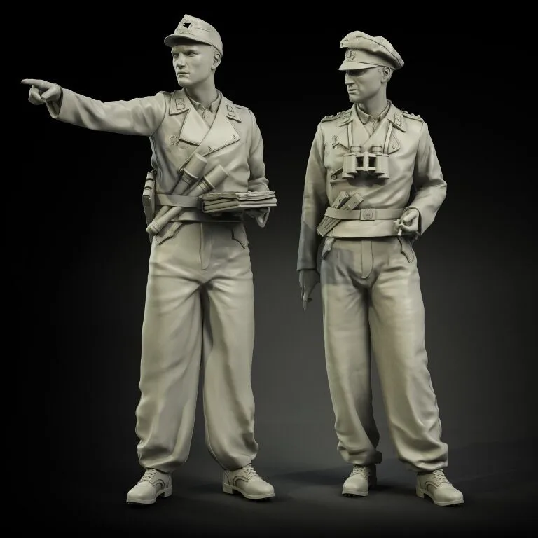 1/35 каучуковая фигурка модель комплект Unassambled Неокрашенная 00827 | Игрушки и хобби