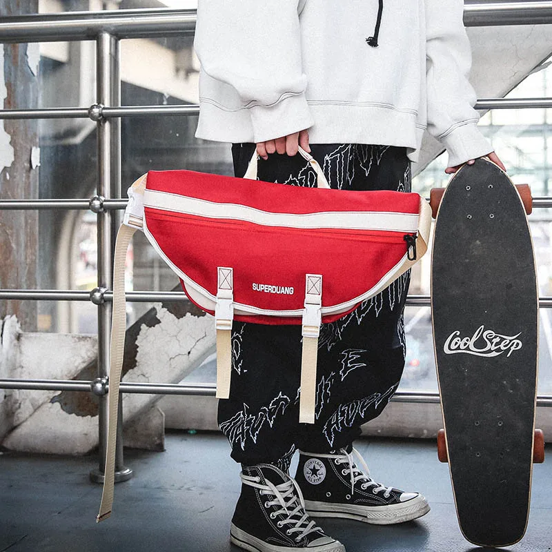 Trend Bag For The Belt Unisex Fanny Pack Waist Bags Street Style Hip Hop Bag Man Chest Packs Canvas Bum Package Crossbody Pack
Trend Bag For The Belt Unisex Fanny Pack Waist Bags Street Style Hip Hop Bag Man Chest Packs Canvas Bum Package Crossbody Pack