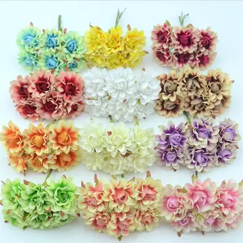 60pcs/lot 4cm Silk Rose Artificial Poppy Flower Bouquet For Wedding Decoration Scrapbooking DIY Handmade Wreaths Fake Flower
60pcs/lot 4cm Silk Rose Artificial Poppy Flower Bouquet For Wedding Decoration Scrapbooking DIY Handmade Wreaths Fake Flower