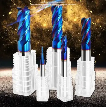 1pcs TIAIN Coated End Milling Cutter 65 Degree 4 Slot Carbide NC Flat Bottom Tungsten Steel Milling Cutter High Hardness Milling
1pcs TIAIN Coated End Milling Cutter 65 Degree 4 Slot Carbide NC Flat Bottom Tungsten Steel Milling Cutter High Hardness Milling
