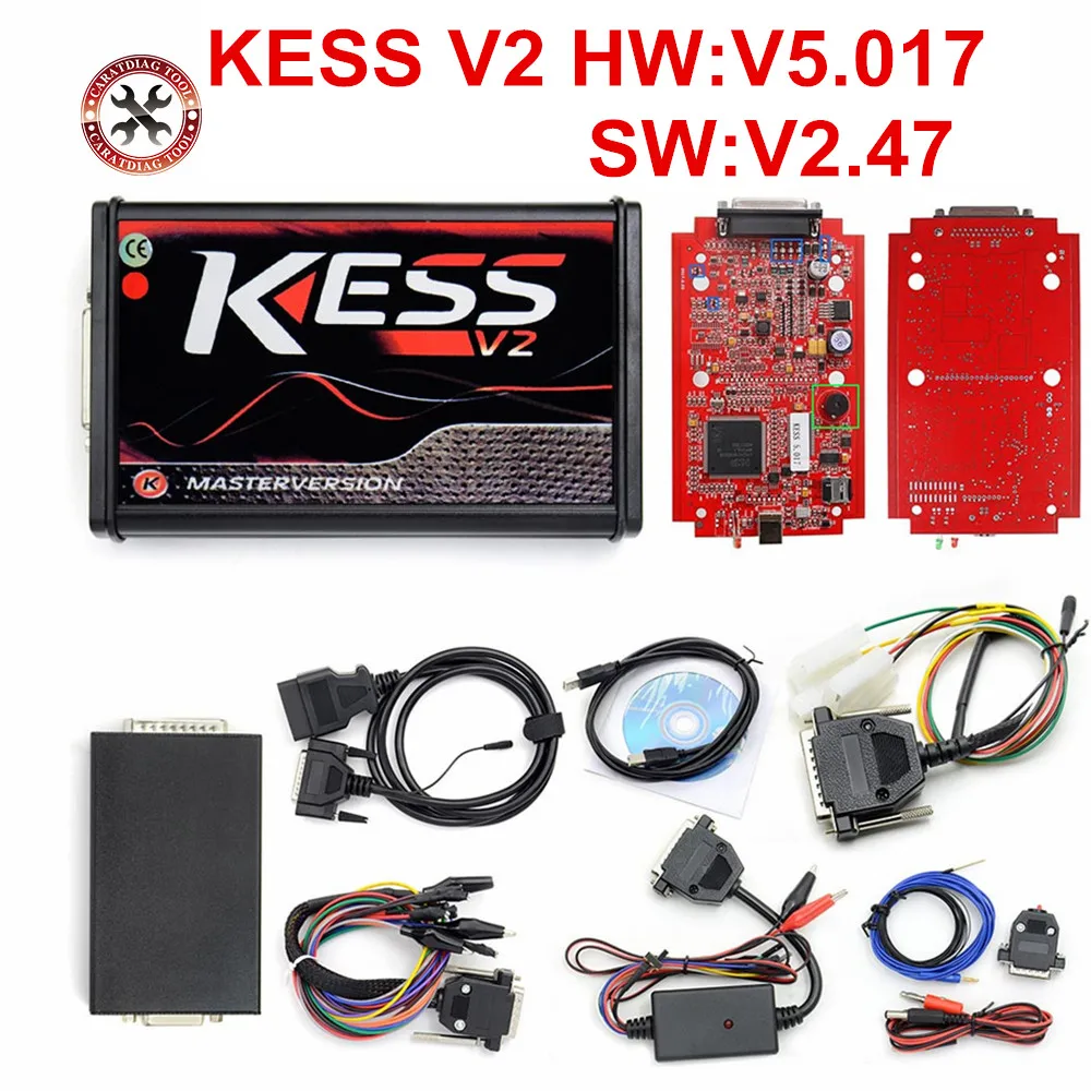 KESS V2 V5.017/KTAG V7.020 OBD2 Manager Tuning Kit Red EU KESS 5.017 V2.47 Red K tag K-TAG 7.020 No Tokens Master Online Version
KESS V2 V5.017/KTAG V7.020 OBD2 Manager Tuning Kit Red EU KESS 5.017 V2.47 Red K tag K-TAG 7.020 No Tokens Master Online Version