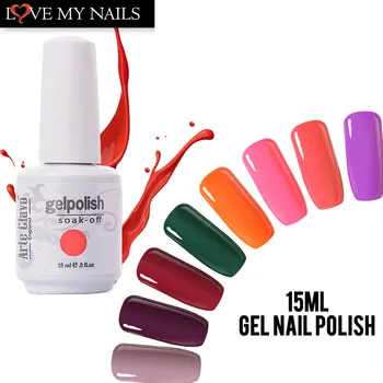 Arte Clavo UV Gel Nude Color Colorful UV Soak Off Manicurement Lacquer Gel Nail Polish Nails Art Design
Arte Clavo UV Gel Nude Color Colorful UV Soak Off Manicurement Lacquer Gel Nail Polish Nails Art Design