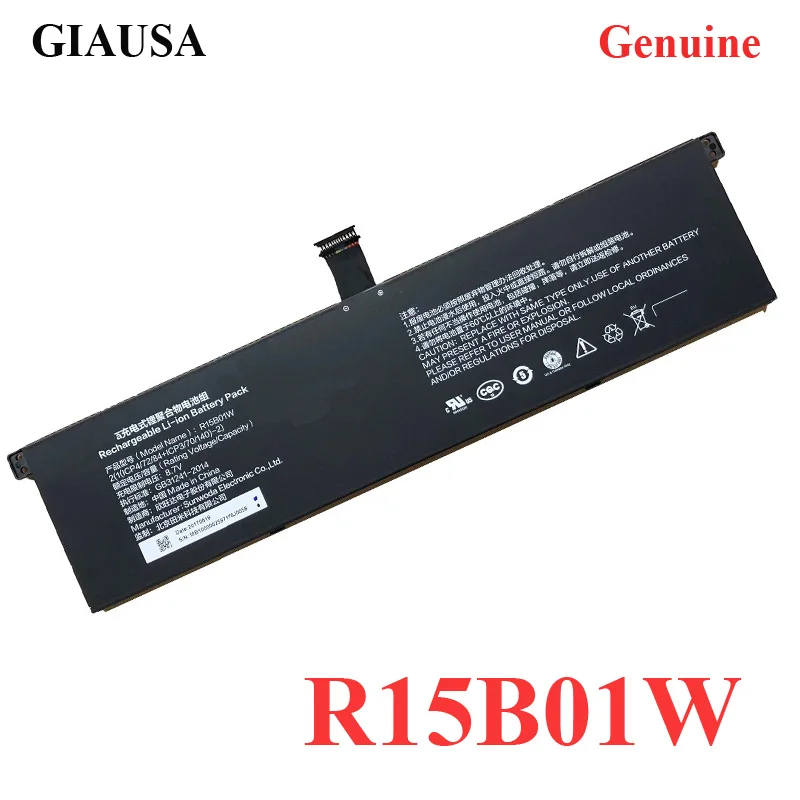 R15B01W Battery For Xiaomi Pro i5 15.6 R15B01W (i5-8250U/8G/256G) Pro 15.6(i7-8550U/8G/256G) Pro GTX
R15B01W Battery For Xiaomi Pro i5 15.6 R15B01W (i5-8250U/8G/256G) Pro 15.6(i7-8550U/8G/256G) Pro GTX