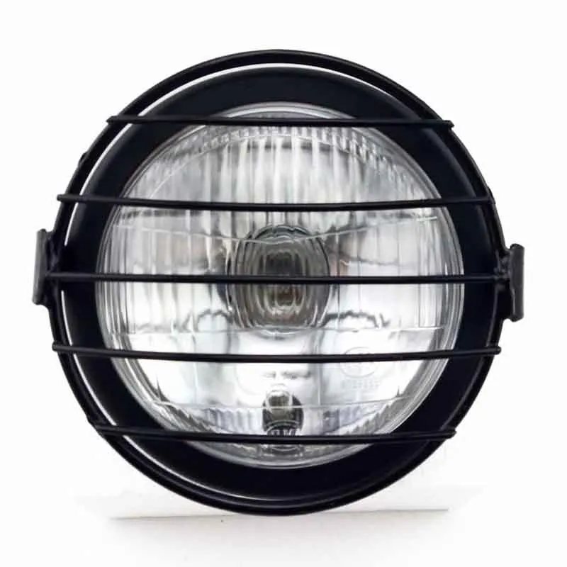 6.5" Motorcycle Headlight Grill Side Mount Cover Mask For Yamaha Suzuki -Clear Lens For Motorcycle Accessories
6.5" Motorcycle Headlight Grill Side Mount Cover Mask For Yamaha Suzuki -Clear Lens For Motorcycle Accessories