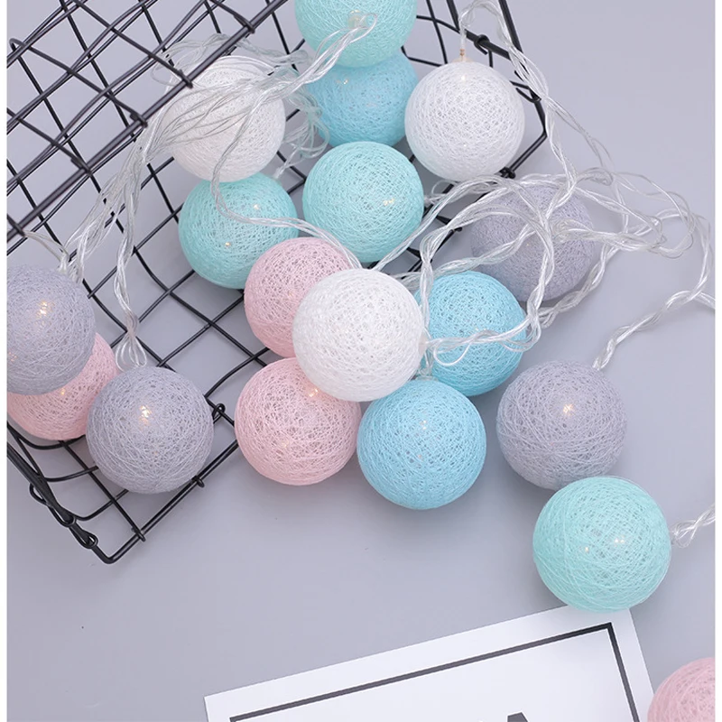 2.5/5/10M Cotton Ball Romantic Led Light Chains 3 Style Plug Charge String Light Weeding Party Decoration Night Light Girl Gift
2.5/5/10M Cotton Ball Romantic Led Light Chains 3 Style Plug Charge String Light Weeding Party Decoration Night Light Girl Gift