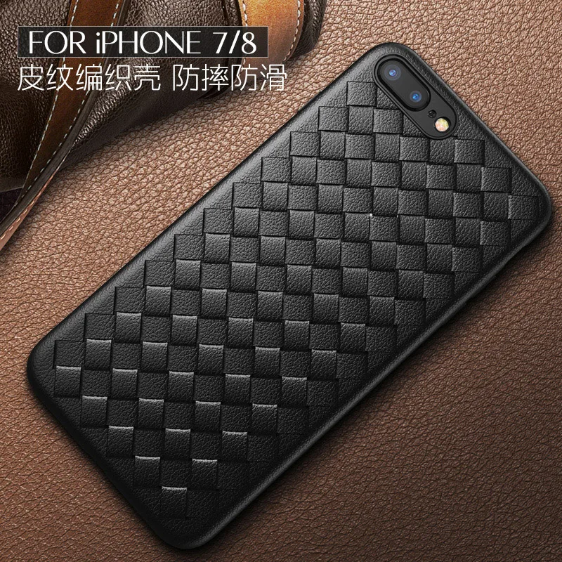BOOMBOOS Classic top quality Grid silicone soft case for iphone 7 8 (4.7'') for iphone7 8 plus (5.5'') protective weave pattern
BOOMBOOS Classic top quality Grid silicone soft case for iphone 7 8 (4.7'') for iphone7 8 plus (5.5'') protective weave pattern