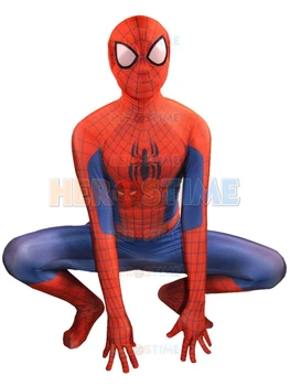 New Ultimate SpiderMan 3D Pattern Costume red and blue Spiderman superhero costume fullbody costume
New Ultimate SpiderMan 3D Pattern Costume red and blue Spiderman superhero costume fullbody costume