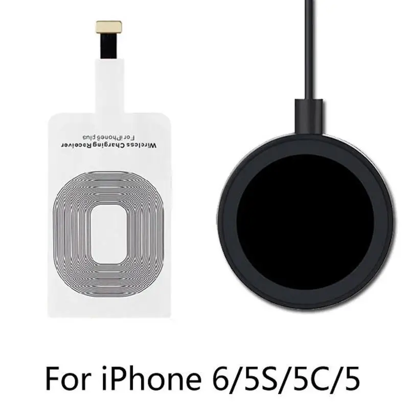 QI Wireless Charger Pad with Wireless receiver accept Set Wireless Charging adapter Kit For Apple iPhone 5 5S SE 5C 6 6s 7 Plus
QI Wireless Charger Pad with Wireless receiver accept Set Wireless Charging adapter Kit For Apple iPhone 5 5S SE 5C 6 6s 7 Plus