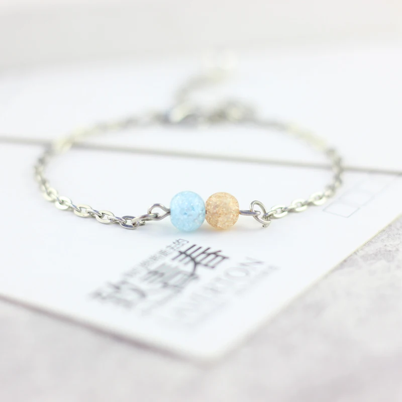 Bracelets For Girls Bohemia glass Charm Bracelets for women Wholesale drop shipping Bracelets For Women Simple #5081
Bracelets For Girls Bohemia glass Charm Bracelets for women Wholesale drop shipping Bracelets For Women Simple #5081