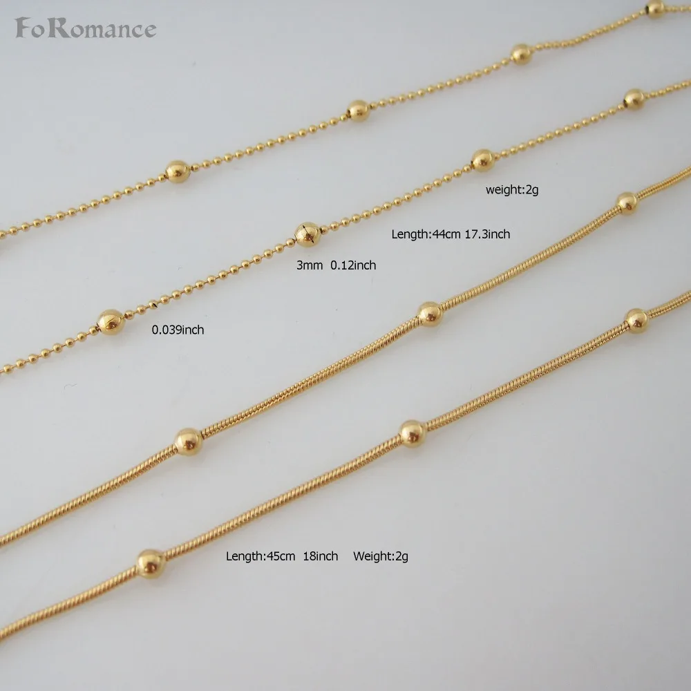 ORDER 10$ GET SHIPPING WITH TRACKING/ 2g 18" - 2 STYLES YELLOW GOLD GP THIN LINK CHAIN WITH PLAIN BALL 3MM NECKLACE
ORDER 10$ GET SHIPPING WITH TRACKING/ 2g 18" - 2 STYLES YELLOW GOLD GP THIN LINK CHAIN WITH PLAIN BALL 3MM NECKLACE