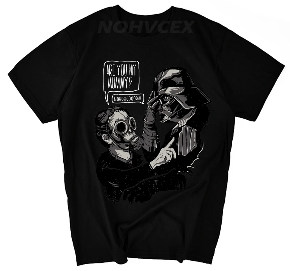 Are You My Mummy Darth Vader T Shirt Funny Doctor Who Star Wars mashup design featuring Lord Vader and the Empty Child
Are You My Mummy Darth Vader T Shirt Funny Doctor Who Star Wars mashup design featuring Lord Vader and the Empty Child