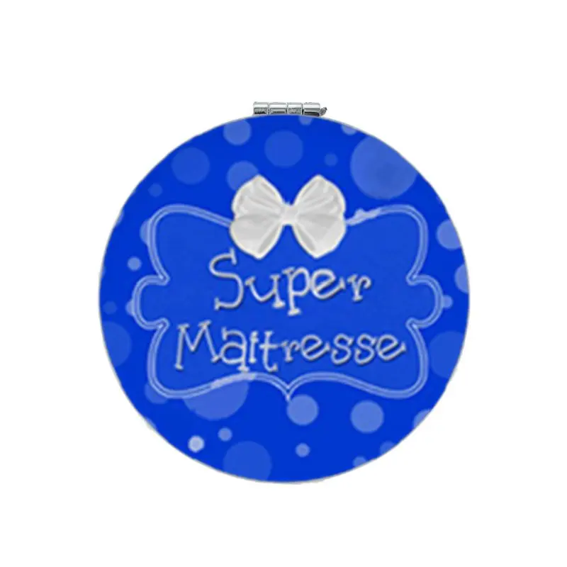 JWEIJIAO French letter Super Maitresse Portable mirror word Merci Maitresse Round 1X/2X Magnifying Mirrors H133
JWEIJIAO French letter Super Maitresse Portable mirror word Merci Maitresse Round 1X/2X Magnifying Mirrors H133