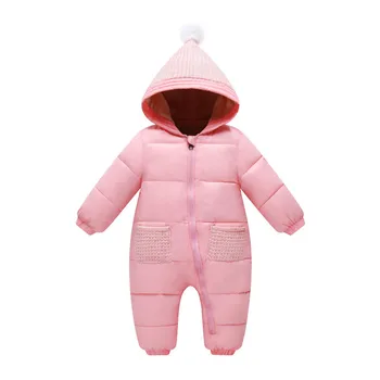 BibiCola Baby Rompers 2018 newborn Girls Boys Clothes Hooded Baby cotton jumpsuits Infants down snowsuit Kids Winter Clothes
BibiCola Baby Rompers 2018 newborn Girls Boys Clothes Hooded Baby cotton jumpsuits Infants down snowsuit Kids Winter Clothes