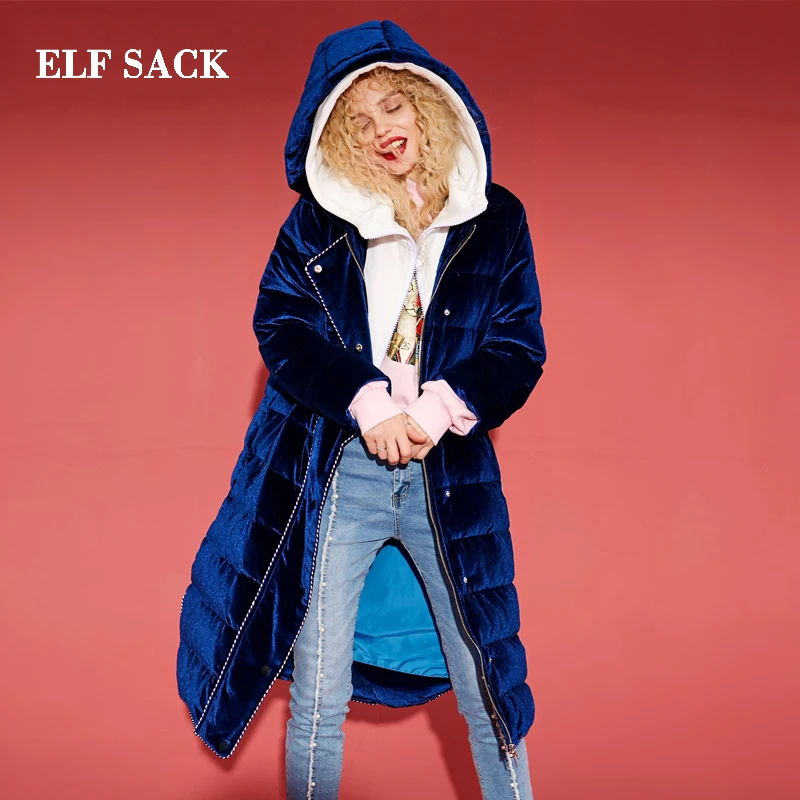 ELF SACK Winter New Woman Down Jacket 90%White Duck Down Coat Women Full Casual Patchwork Femme Thick Jackets Female Padded Coat
ELF SACK Winter New Woman Down Jacket 90%White Duck Down Coat Women Full Casual Patchwork Femme Thick Jackets Female Padded Coat