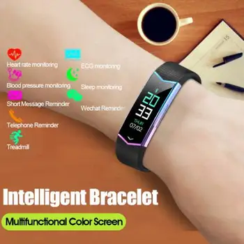 Slimy Smart Bracelet Fitness Tracker Wristband Blood Pressure Heart Rate Monitor With Pedometer Sport Smart Band for Men Women
Slimy Smart Bracelet Fitness Tracker Wristband Blood Pressure Heart Rate Monitor With Pedometer Sport Smart Band for Men Women