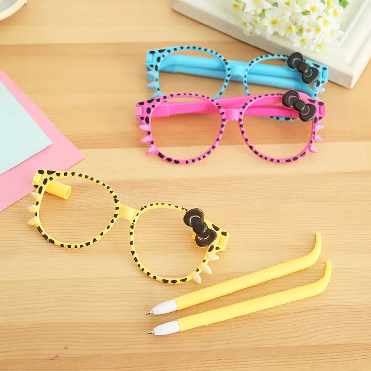 Creative Bow Glasses Shape Double Ballpoint Pens Kitty Cute Design Stationery Student Writing Pens back to school Gift
Creative Bow Glasses Shape Double Ballpoint Pens Kitty Cute Design Stationery Student Writing Pens back to school Gift